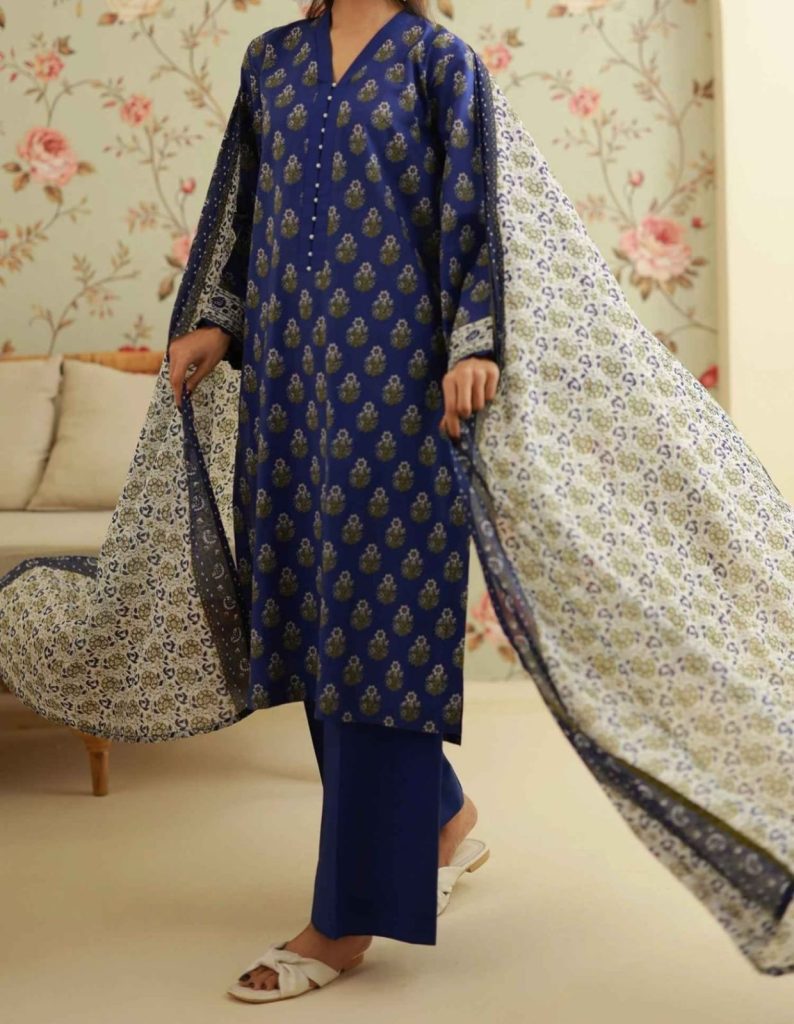 Royal Indigo – Classic Lawn Collection