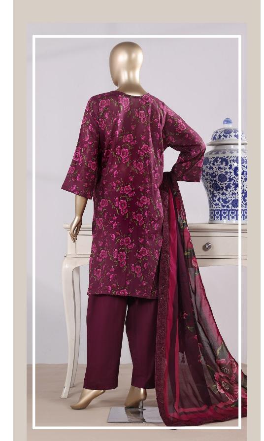 Sabahat – Printkari Unstitched 3pc | UNH Clothing
