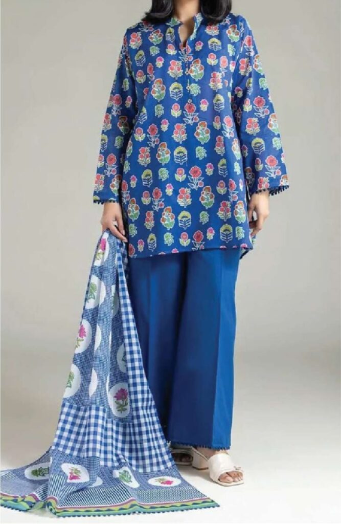 Khaadi — Printed Lawn 3pc (SS2801A)