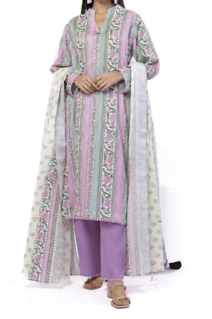 Khaadi — Printed Lawn 3pc (SS2803A)