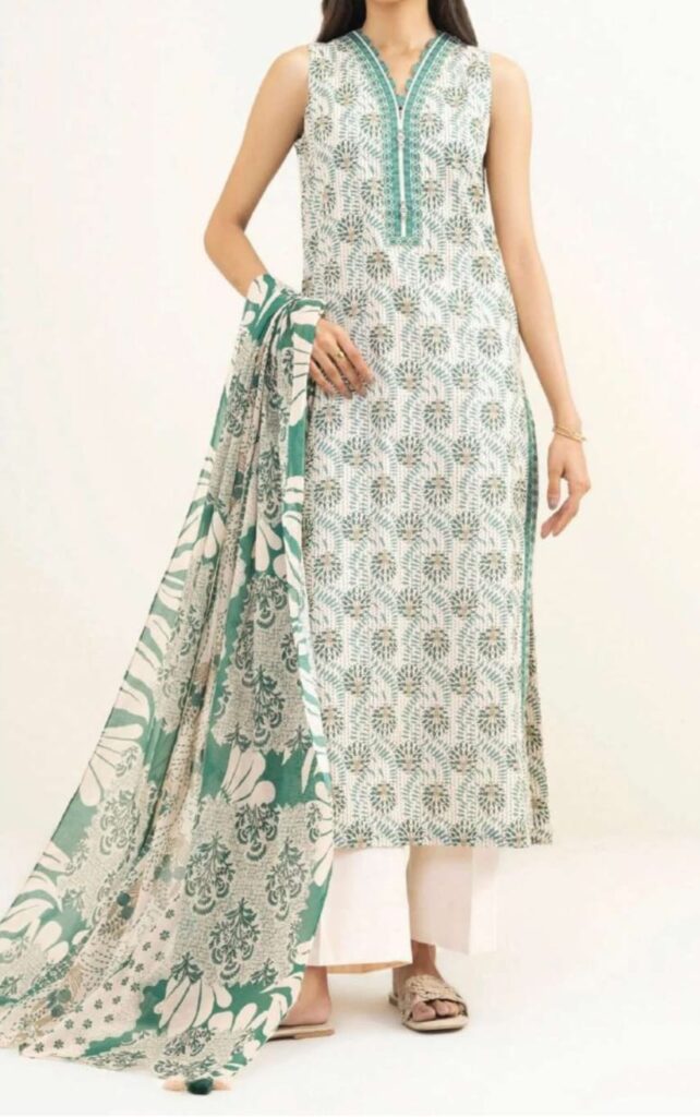 Khaadi — Printed Lawn 3pc (SS2802A)