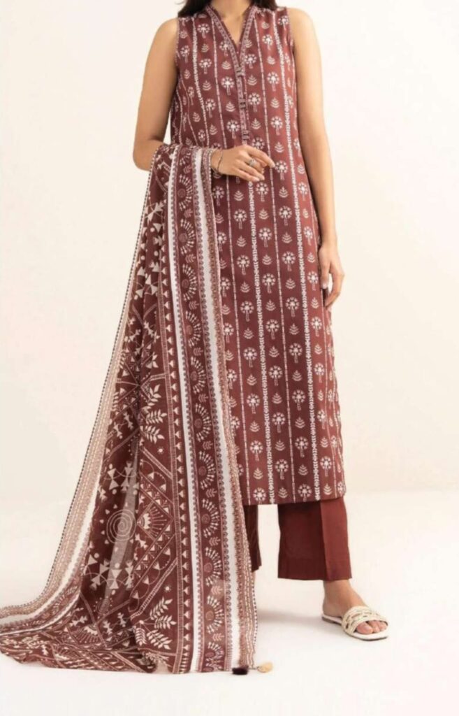 Khaadi — Espresso Premium Lawn (3pc)