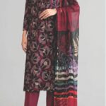 Nishat Linen Unstitched 3 Piece Digital Printed Lawn Suit
