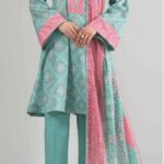 Nishat Linen Unstitched 3 Piece Printed Lawn Suit - 42601202