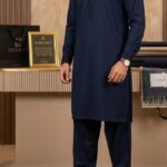 Zellbury COMFORT - Men's Unstitched (Navy Blue)