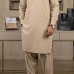 Zellbury COMFORT - Men's Unstitched | (Beige)