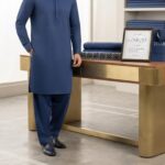 Zellbury COMFORT - Men's Unstitched | (Royal Blue)